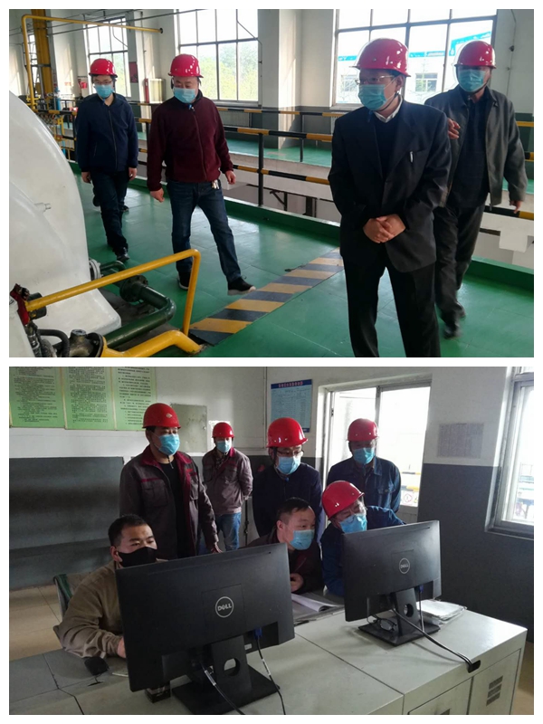 區(qū)發(fā)改局到熱電廠進行安全檢查16