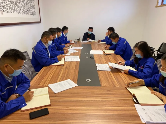 重山思沃瑞召開(kāi)月度工作會(huì)議48