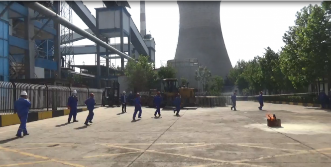 重山思沃瑞公司組織開(kāi)展火災(zāi)疏散綜合應(yīng)急演練