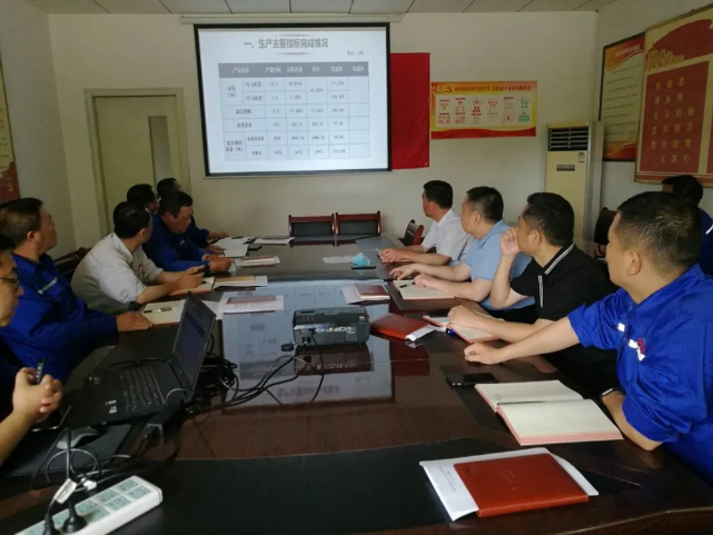 魯中水泥召開(kāi)月度經(jīng)營(yíng)分析會(huì)99