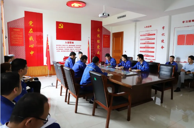 扎實有效開展黨建活動        ——重山光電黨支部開展黨員大會和主題黨日活動12