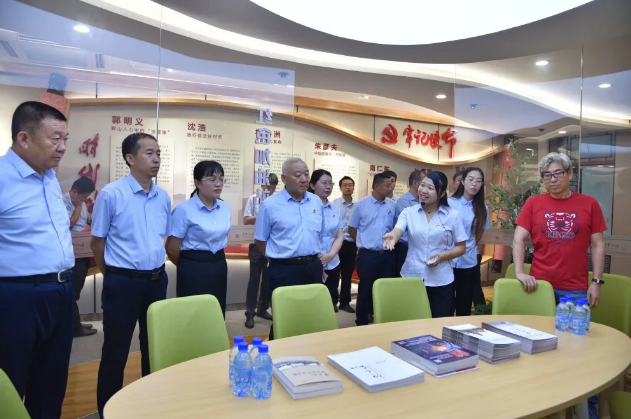 七河生物到集團開展開放式組織生活35