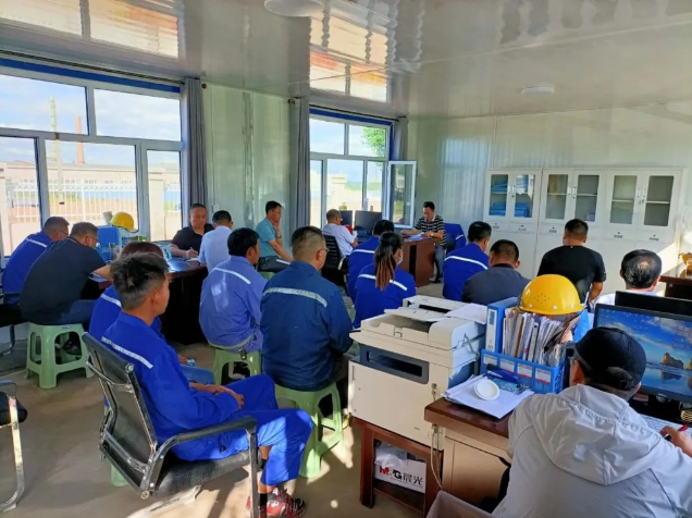 鵬峰化工召開安全專題會(huì)議87