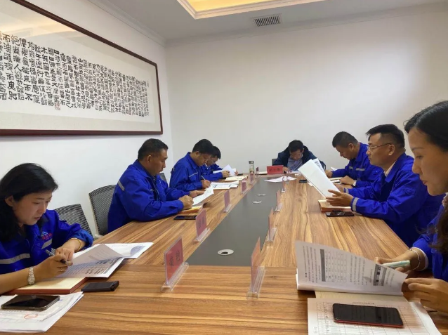 重山思沃瑞召開月度經(jīng)營分析會(huì)7