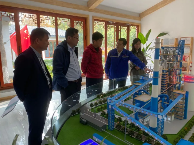 中國(guó)化工集團(tuán)到重山思沃瑞參觀考察45