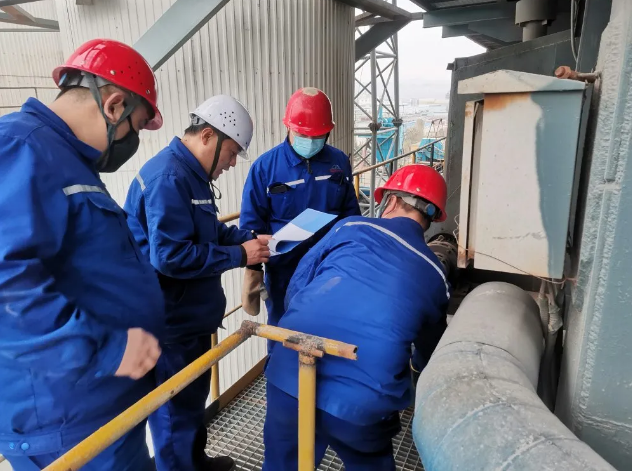 魯中水泥開展特種設備事故應急演練5