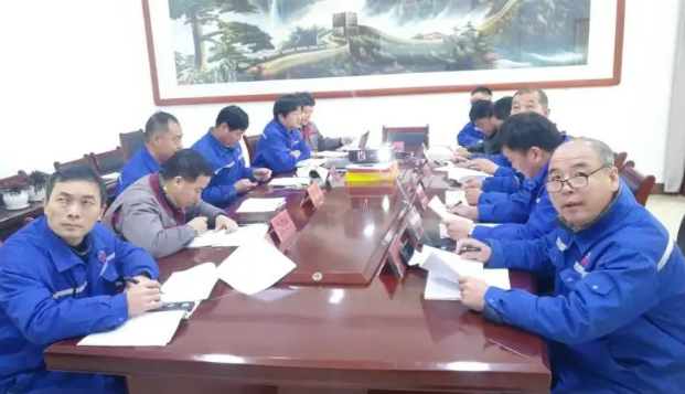  魯蒙水泥召開月度經(jīng)營分析會31