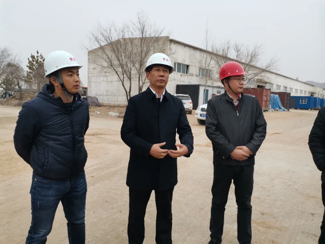 巴林左旗委副書記、旗長孟和達(dá)來到鵬峰化工視察70