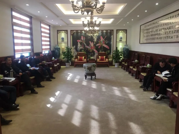 國家生態(tài)環(huán)境部、淄博市生態(tài)檢查組到魯中水泥檢查指導85