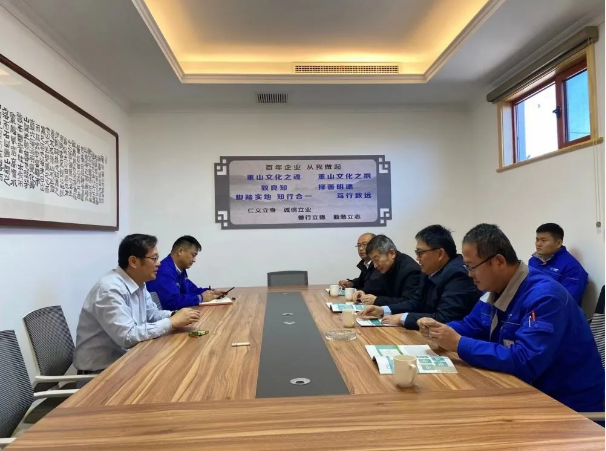 山東匯豐石化到重山思沃瑞參觀考察70