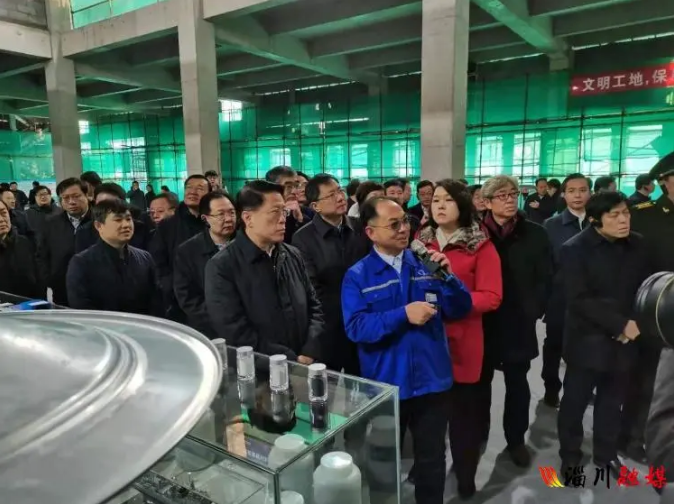 市委書記來淄川觀摩四大重點項目建設情況62