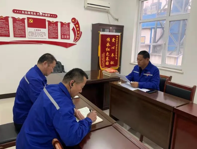 黃驊三陽黨支部開展黨建活動35